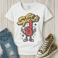 Go Sports Retro Football Game Day Women's T-Shirt thumb 3
