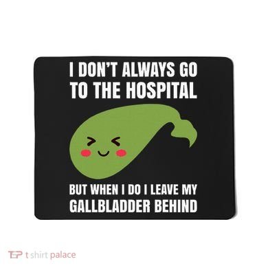 Gallbladder Surgery Removal Recovery Mousepad
