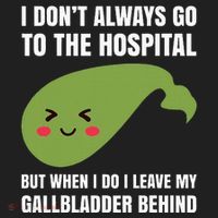 Gallbladder Surgery Removal Recovery Hat thumb 2