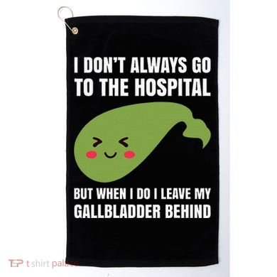 Gallbladder Surgery Removal Recovery Golf Towel