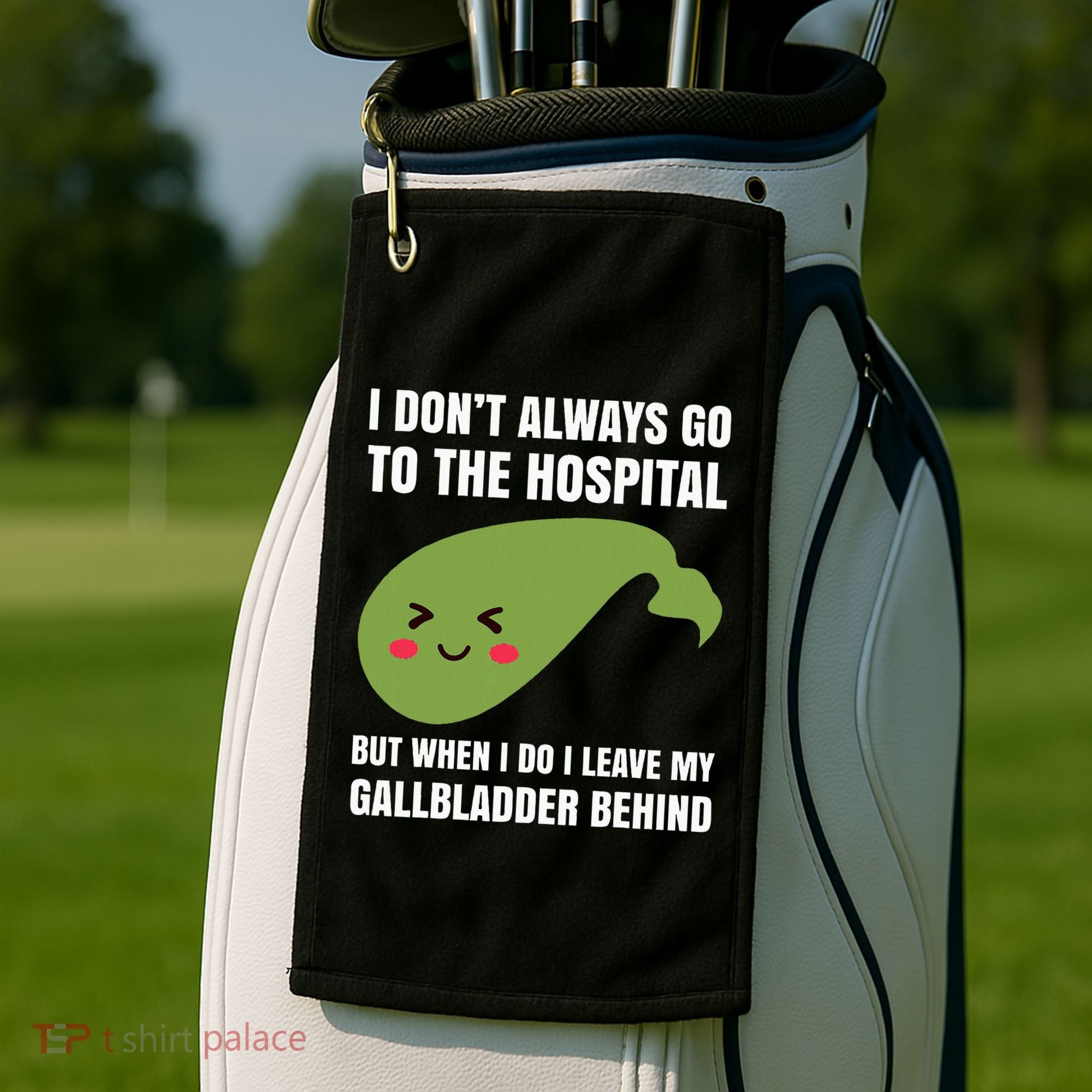 Gallbladder Surgery Removal Recovery Golf Towel