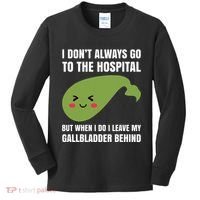 Gallbladder Surgery Removal Recovery Kids Long Sleeve Shirt thumb 0