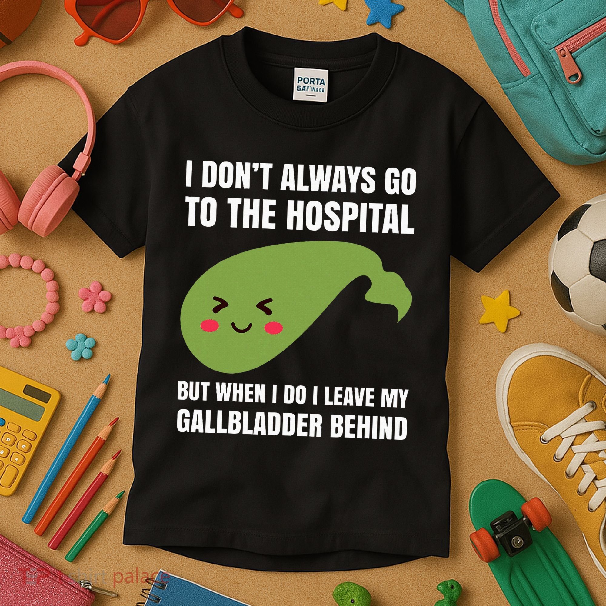 Gallbladder Surgery Removal Recovery Kids T-Shirt