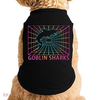 Goblin Sharks Retro Gift Doggie Tank