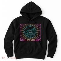 Goblin Sharks Retro Gift Hoodie thumb 0