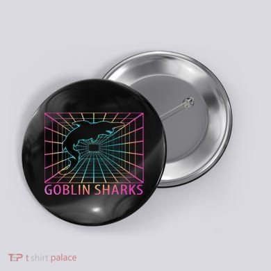 Goblin Sharks Retro Gift Button