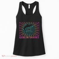 Goblin Sharks Retro Gift Women's Tank Top thumb 0