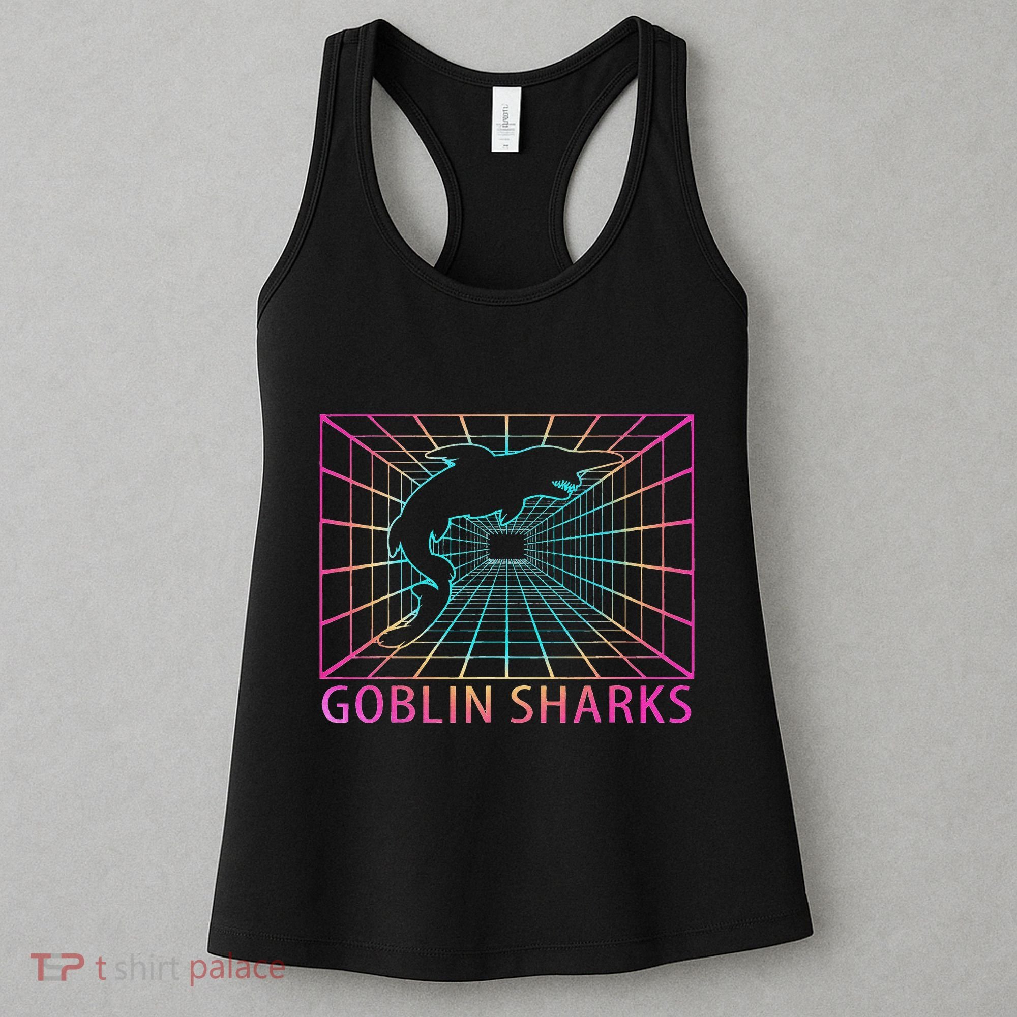 Goblin Sharks Retro Gift Women's Tank Top