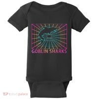 Goblin Sharks Retro Gift Baby Bodysuit thumb 0