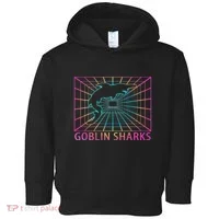Goblin Sharks Retro Gift Toddler Hoodie thumb 0