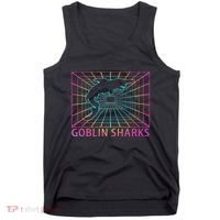 Goblin Sharks Retro Gift Tank Top thumb 0