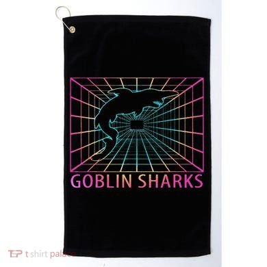 Goblin Sharks Retro Gift Golf Towel