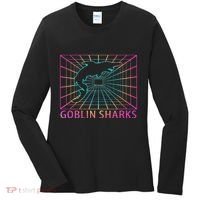 Goblin Sharks Retro Gift Women's Long Sleeve Shirt thumb 0