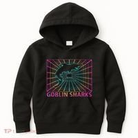 Goblin Sharks Retro Gift Kids Hoodie thumb 0