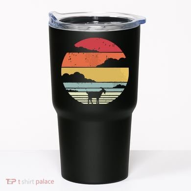 Goat Shirts Retro Style Goat Tumbler