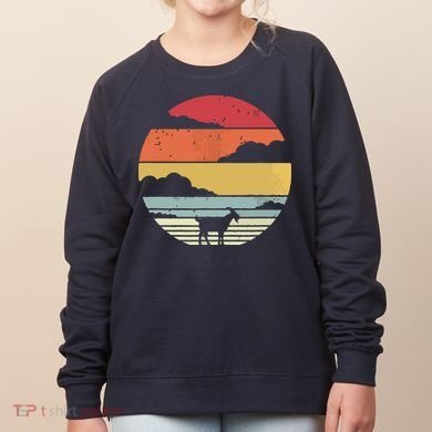 Goat Shirts Retro Style Goat Women's Sweatshirt