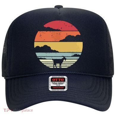 Goat Shirts Retro Style Goat Hat