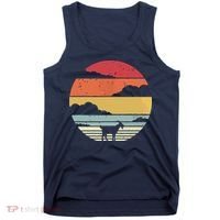 Goat Shirts Retro Style Goat Tank Top thumb 0