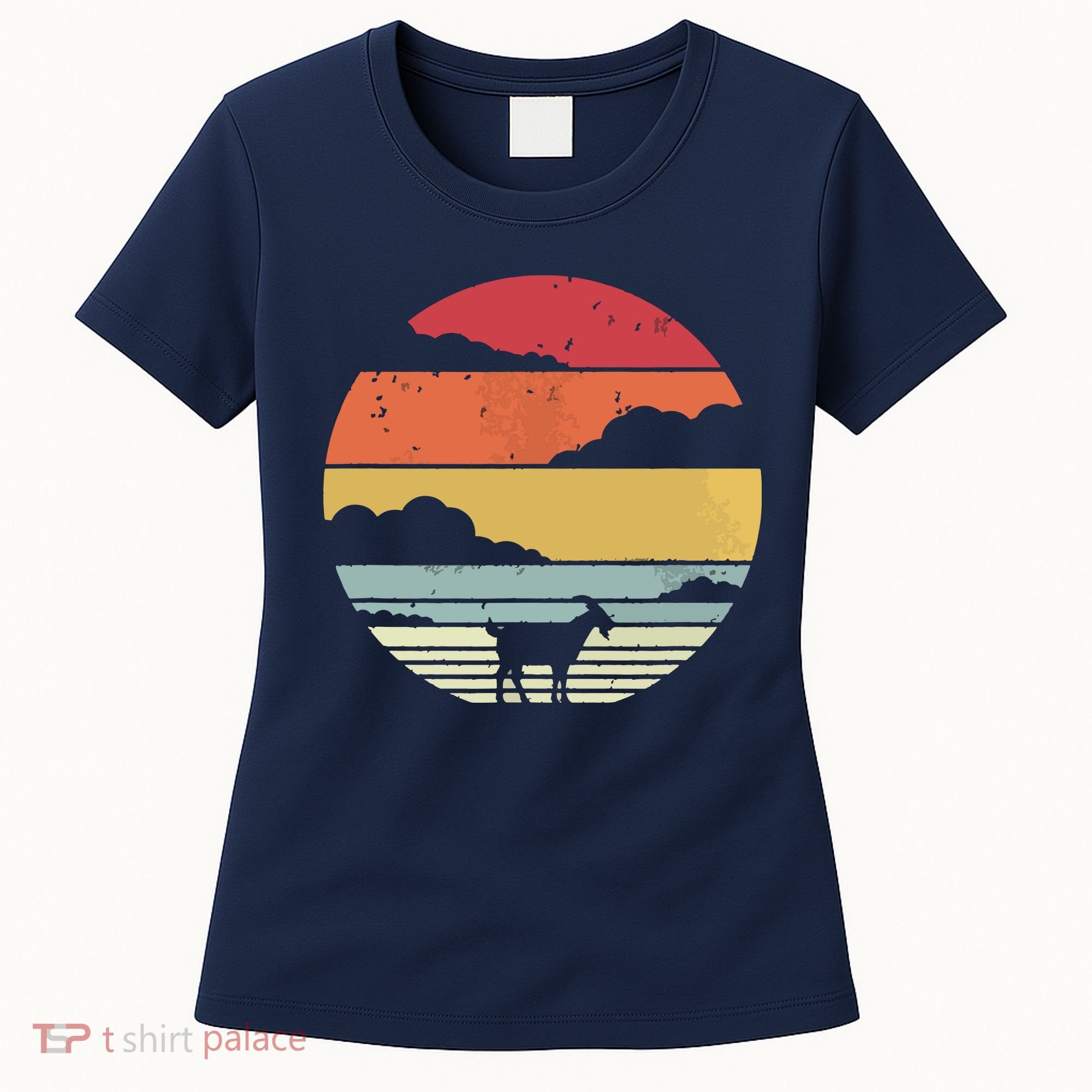 Goat Shirts Retro Style Goat Women's T-Shirt