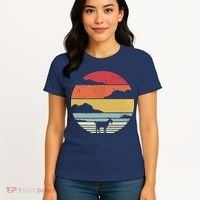 Goat Shirts Retro Style Goat Women's T-Shirt thumb 4
