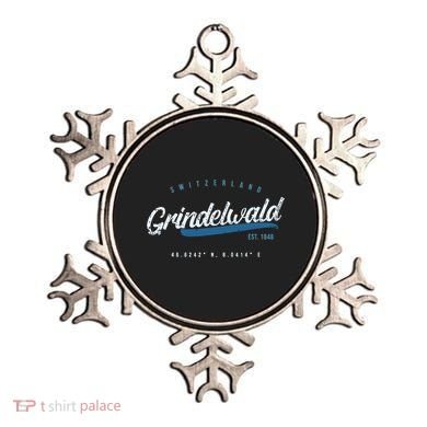 Grindelwald Switzerland Retro T Ornament