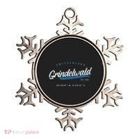 Grindelwald Switzerland Retro T Ornament thumb 0