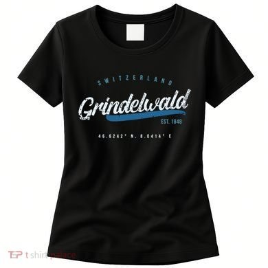 Grindelwald Switzerland Retro T Women's T-Shirt