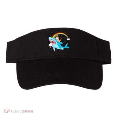 German Shepherd Riding Shark Visor