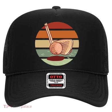 Golf Sunset Retro Hat