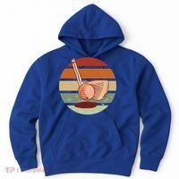 Golf Sunset Retro Hoodie thumb 0