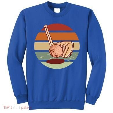 Golf Sunset Retro Sweatshirt