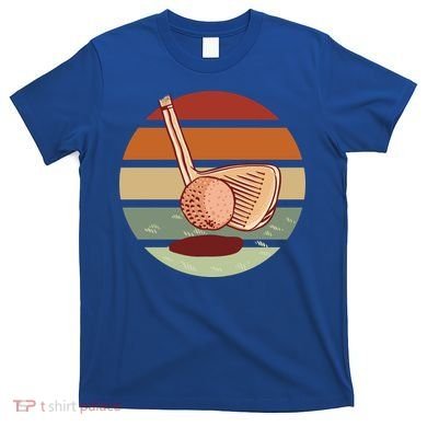 Golf Sunset Retro T-Shirt