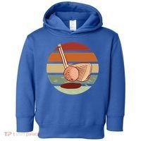 Golf Sunset Retro Toddler Hoodie thumb 0