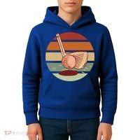 Golf Sunset Retro Kids Hoodie thumb 4