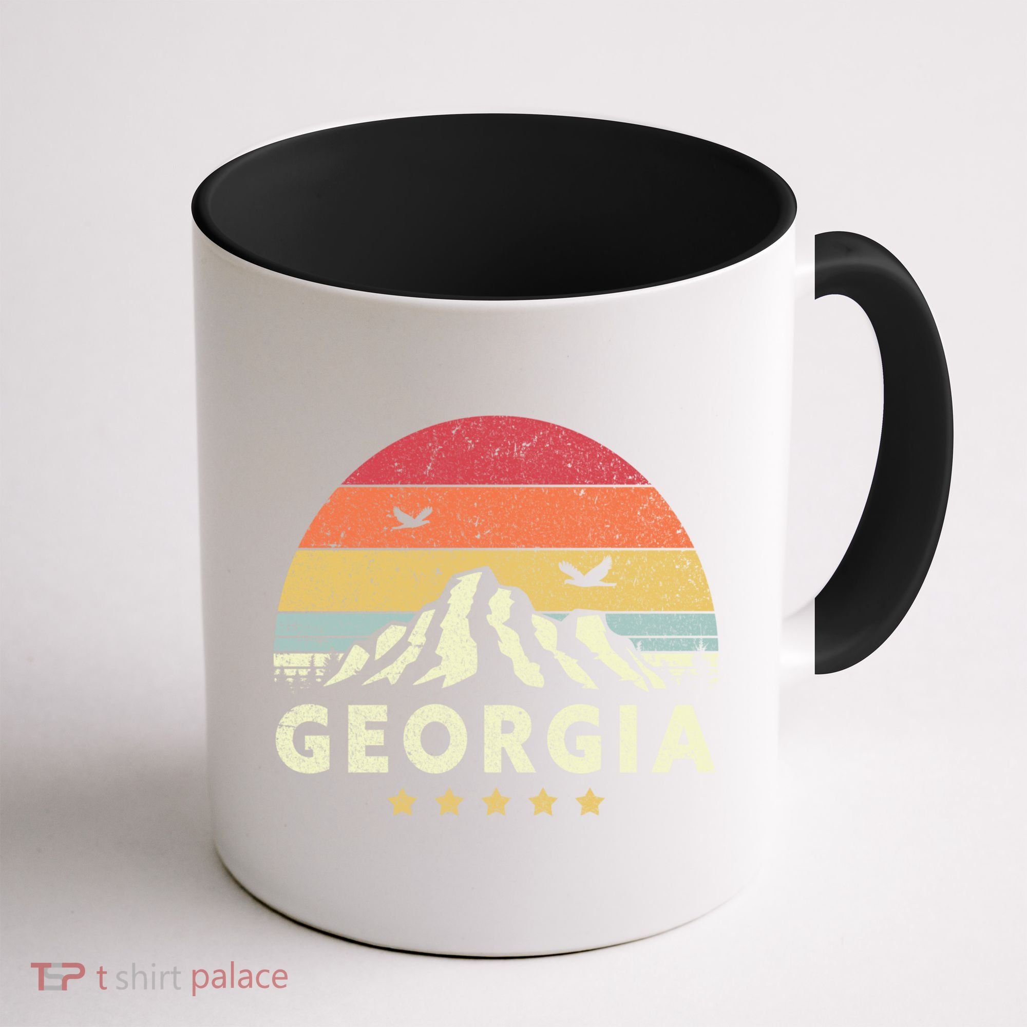 Georgia Shirt. Retro Style GA, USA Coffee Mug