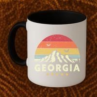 Georgia Shirt. Retro Style GA, USA Coffee Mug thumb 2