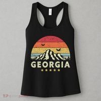 Georgia Shirt. Retro Style GA, USA Women's Tank Top thumb 3