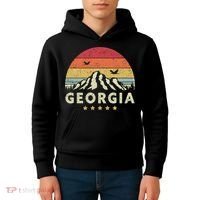 Georgia Shirt. Retro Style GA, USA Kids Hoodie thumb 4