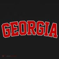 Georgia State Retro Ornament thumb 1