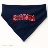 Georgia State Retro USA-Made Doggie Bandana thumb 0