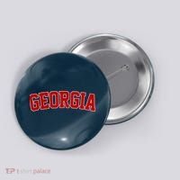 Georgia State Retro Button thumb 0
