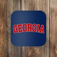 Georgia State Retro Coaster thumb 0
