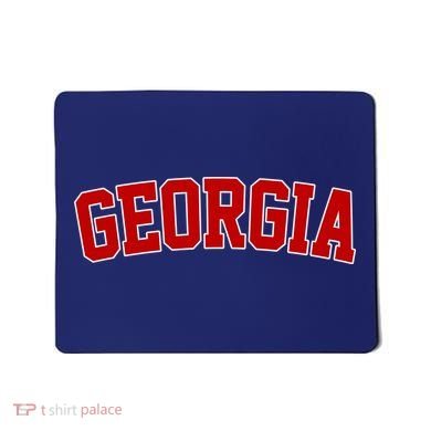 Georgia State Retro Mousepad