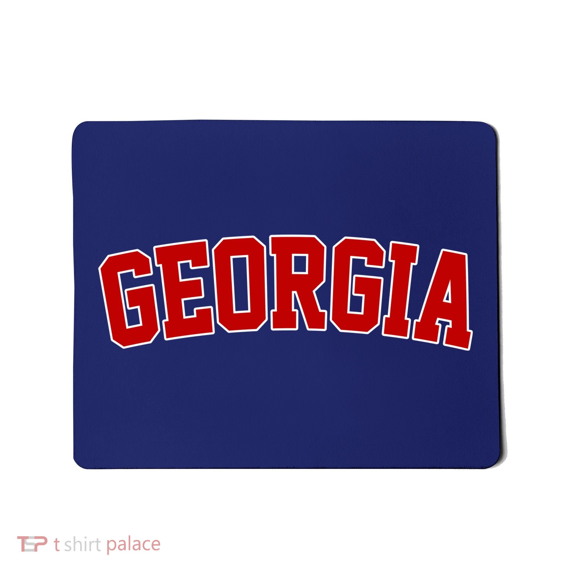 Georgia State Retro Mousepad