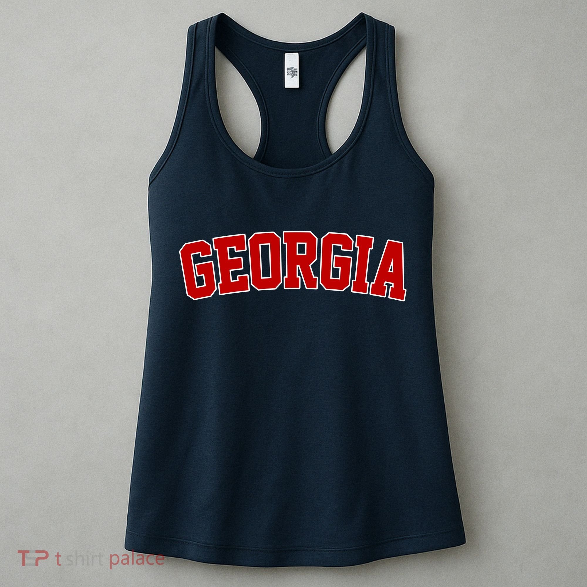 Georgia State Retro Women's Tank Top