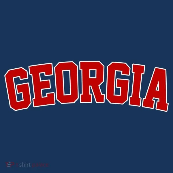 Georgia State Retro Women's Long Sleeve Shirt