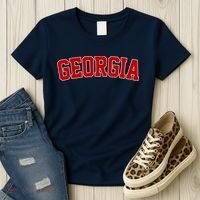 Georgia State Retro Women's T-Shirt thumb 3