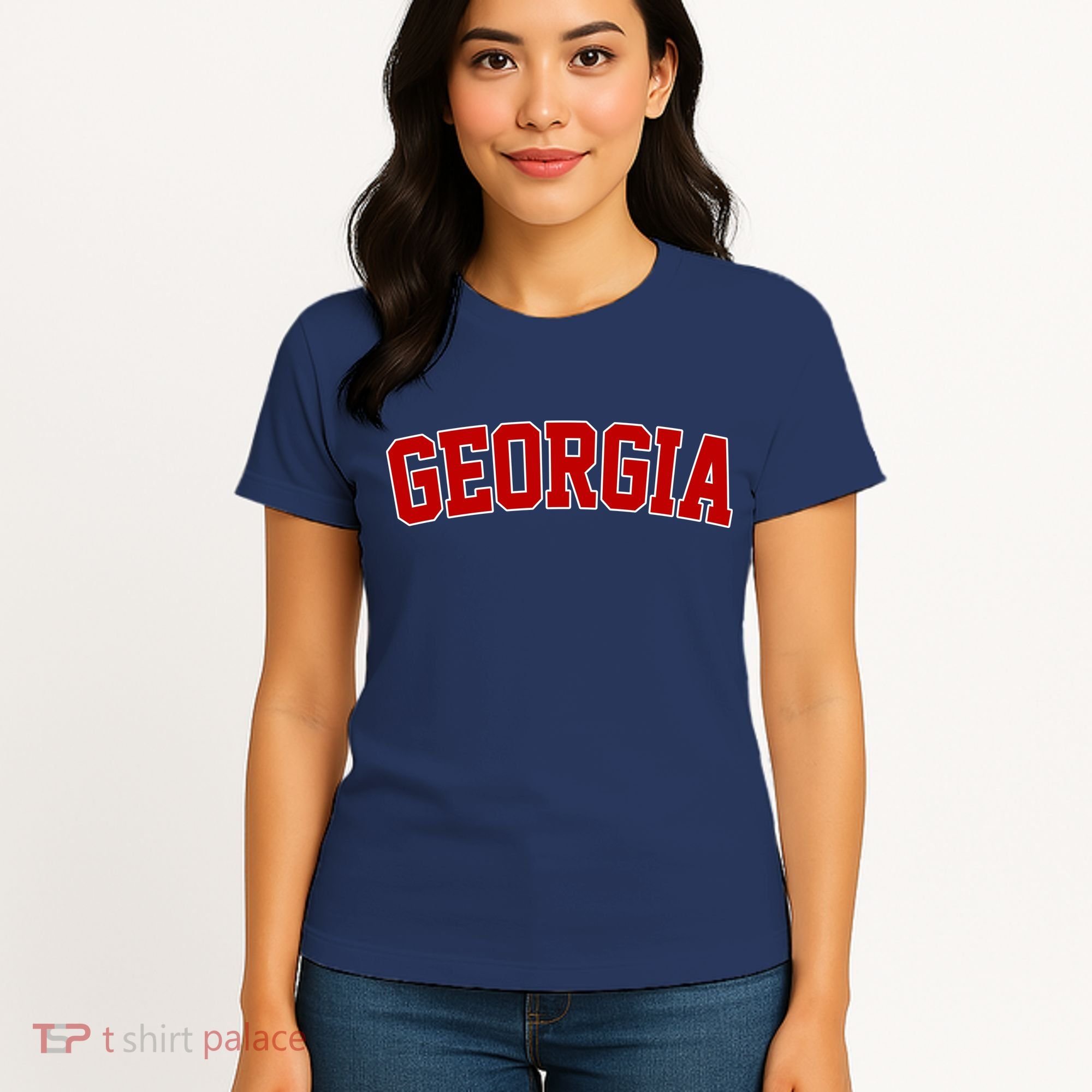 Georgia State Retro Women's T-Shirt