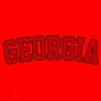 Georgia State Retro Santa Hat thumb 1