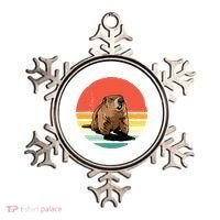 Groundhog Shirts Retro Style Rodent Animal Groundhogs Day Ornament thumb 0